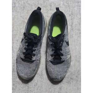 Nike Men"s Flyknit Max "Oreo" White/Black/Cool Grey 620469-102  Size 10
